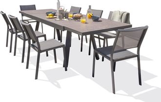 DCB Garden Stockholm - Conjunto De Comedor 8 Plazas Dcb Garden