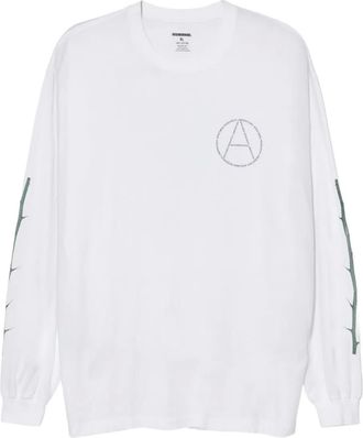 Neighborhood logo-print T-shirt - White