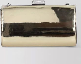 Jimmy Choo London sweetie leather clutch bag