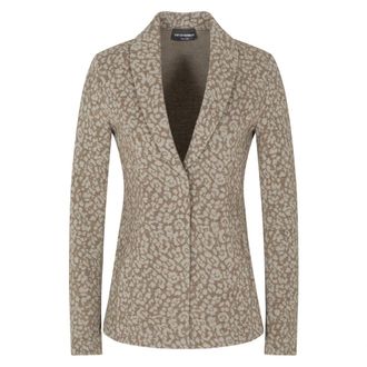 Emporio Armani Blazers, female, Beige, M, Stylish Jackets Collection