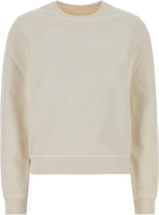 Maison Margiela Katoenen sweatshirt - Dames - Sweatshirts - Beige - XS - Katoen - Hoodies & sweatvesten