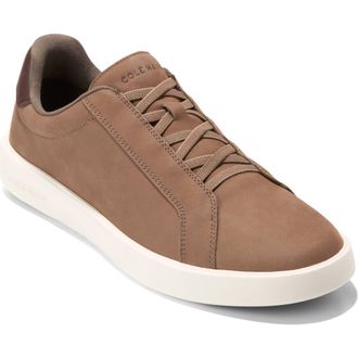 Cole Haan Grand Crosscourt LTT Slip-On Sneaker in Light Whiskey Nubuck /Madeira at Nordstrom Rack, Size 11.5
