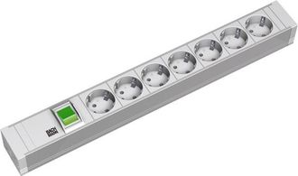 Bachmann 19 Pvc 7xcee7/3 1xschalter Strom 2,0m Cee7/7, 333.600