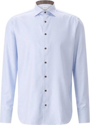 Stenstr&ouml;ms Formele Overhemden - Heren - Zakelijke Overhemden - Blauw - 4XL - Katoen - Overhemden