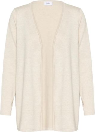 Saint Tropez Kila SZ Open Mid Vest - Dames - Vesten - Beige - XL - Truien & Vesten