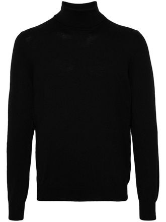 Tagliatore Wollen sweater - Zwart