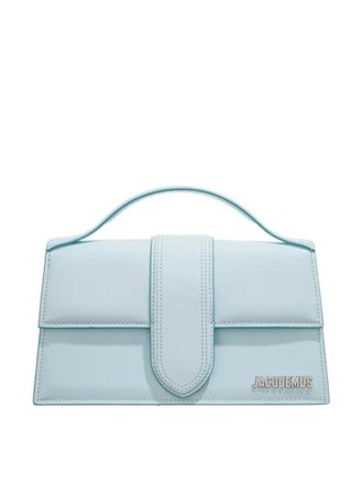 Jacquemus Pale blue Leather Le Grand Bambino Womens Handbag