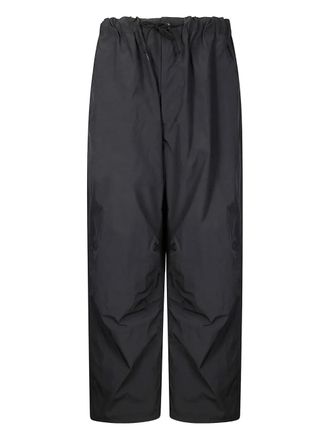 Comme Des Garçons drawstring pocket trousers - men - Polyester - S - Black