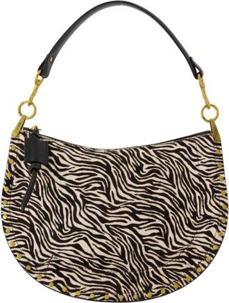 Isabel Marant Oskan Soft Zip Bag - Dames - Schoudertassen - Zwart - ONE Size - Tassen