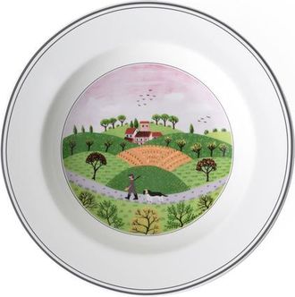 Villeroy & Boch Design Naif Rim Soup 6 Hunter & Dog in None at Nordstrom