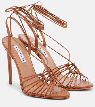 Aquazzura Sandalias Ritmo de piel