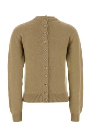 Christophe Lemaire Buttoned Sweater - Green