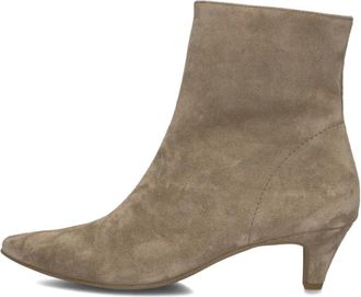 Paul Green Schoenen, Dames, Bruin, 39 EU, Wol, Beige Enkellaarsjes voor Stijlvolle Winter