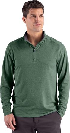 Cutter & Buck Forge Recycled Four-Way Stretch Mens Quarter Zip Pullover