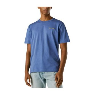 Pepe Jeans London Notting Hill Graphic T-Shirt - male - Pepe Jeans - T-Shirts - Blue - XL - Tops