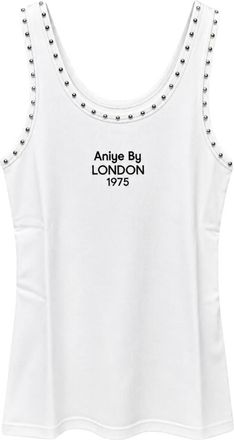 Aniye By Top sin mangas con tachuelas - Tops - Mujer - Blanco - L