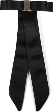 Ferragamo Accessoires - Dames - Haaraccessoires - Zwart - ONE Size - Satijn - Accessoires