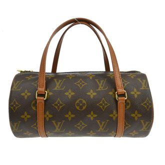 Louis Vuitton Papillon Handbag Monogram Canvas Brown Canvas Handbag (Pre-Owned)