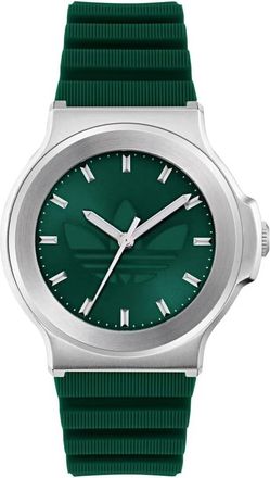 adidas Expression Three Horloge - unisex - Accessoires - Groen - Maat: ONE Size
