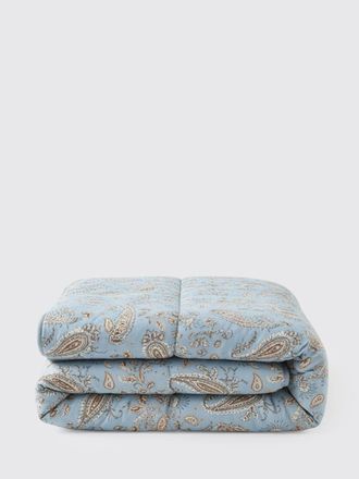 Trussardi Copriletto matrimoniale New-Paisley in cotone con stampa etnica