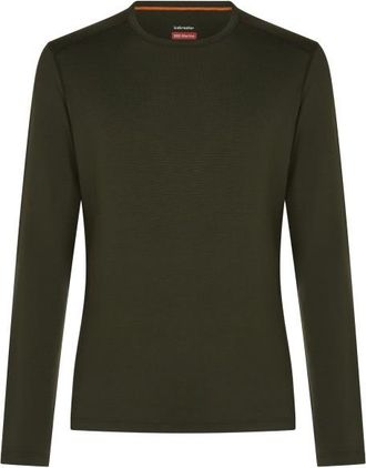 Icebreaker 260 Tech L/S Crewe Merinounterw&auml;sche f&uuml;r Herren | oliv