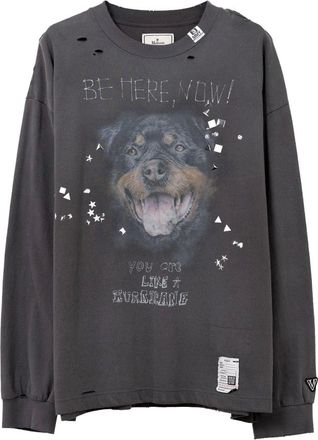 Miharayasuhiro Mihara Yasuhiro, Heren, Tops, Zwart, Maat: M Katoen