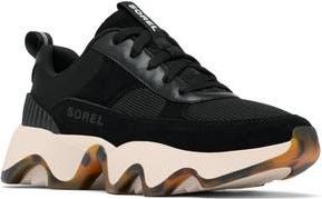 Sorel Kinetic Impact II Wonder Lace Sneaker in Black/Chalk at Nordstrom Rack, Size 5