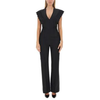 Philosophy di Lorenzo Serafini Flare Fit Jumpsuit - female - Philosophy di Lorenzo Serafini - Jumpsuits - Black - XS - Jumpsuits & Playsuits