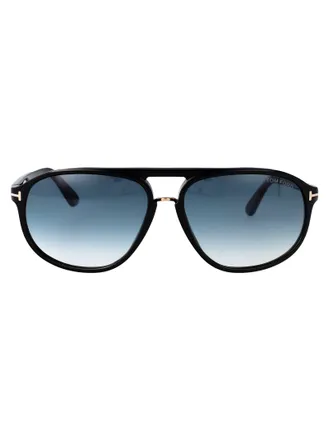 Tom Ford Oval Sonnenbrille ft0447 01 p