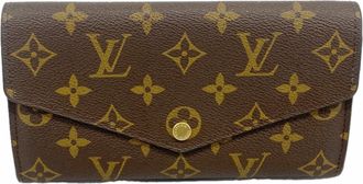 Louis Vuitton Brown Long Wallet (Bi-Fold) (Pre-Owned)