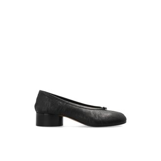 Maison Margiela Pumps, female, Black, Size: 11 US Tabi Heeled Ballerina
