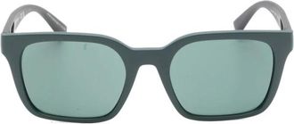 Emporio Armani Zonnebril - Heren - Zonnebrillen - Blauw - ONE Size - Accessoires