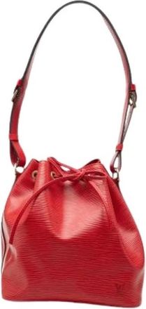 Louis Vuitton Pre-owned Bucket Bags, female, Red, Size: ONE SIZE Pre-owned The Petit Noe