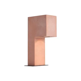 QAZQA Qazqa Farola Moderna De Exterior Terracota 35cm Ip44 - Pompei