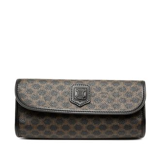 Celine Pre-owned Celine Macadam Coated Canvas Clutch Ladies GXEN5CZSNQECPMX4