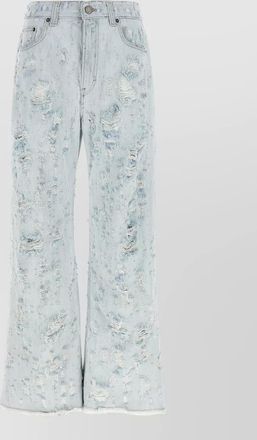 Haikure winny jeans wide leg raw hem