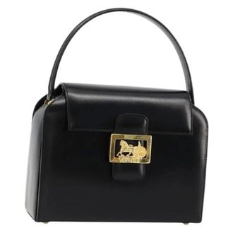 Celine Pre-owned Handbags, female, Black, Size: ONE SIZE Pre-owned Vintage Hand Bag