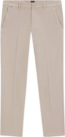 HUGO BOSS H-Kaiton 1 Chino Broek - Heren - Chinos - Beige - W33 - Katoen - Broeken