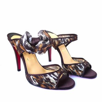 Christian Louboutin Miss Chief Safari Sandals Size 36