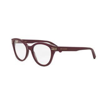 Bulgari Glasses, unisex, Brown, Size: 52 MM B.zero1 Cat Eye Frame