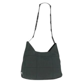Prada Pre-owned Schoudertas - Dames - Pre-owned - Groen - Maat: ONE Size Nylon