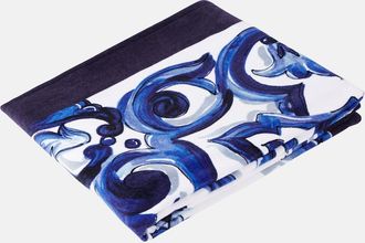 Dolce & Gabbana Majolica cotton terry beach towel