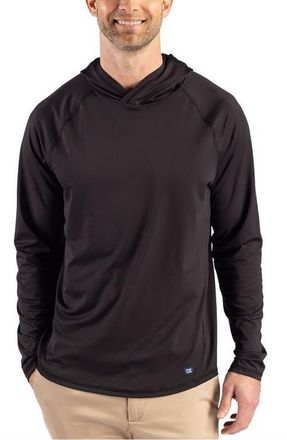 Cutter & Buck Prospect Epic Confidence Featherlight Performance Pullover Hoodie) in Black at Nordstrom, Size Xxx-Large