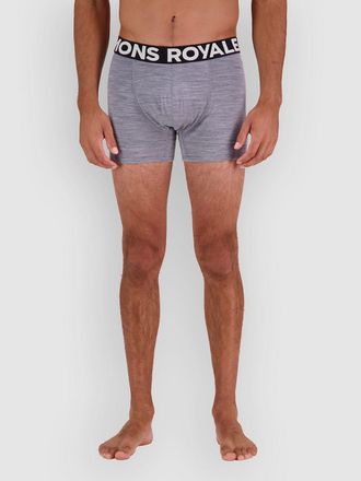 Mons Royale Merino Hold Em Shorty Boxershorts grijs