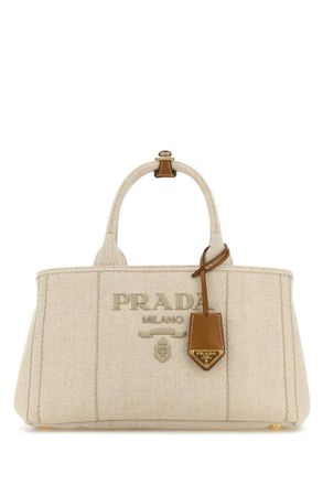 Prada Natural Jardiniere Medium Tote