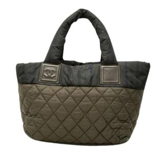 Chanel Bolso Tote Acolchado de Nylon Pre-owned - Pre-owned - Mujer - Marr&oacute;n - ONE SIZE