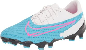 Nike Mens Phantom Gx Academy Fg/Mg Sneaker, Baltic White Laser Blue, 6.5 UK