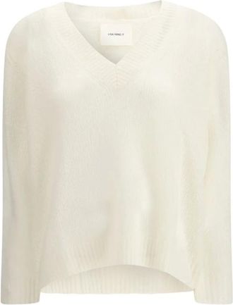 Lisa Yang Mujer, Jerseys, Blanco, Talla: S