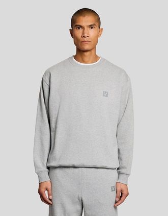 Lyle & Scott Lyle And Scott Mens Lounge Crew Neck Sweatshirt - Grey - Size: XXL