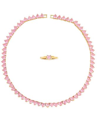 Eyecandy LA CZ Collar Necklace